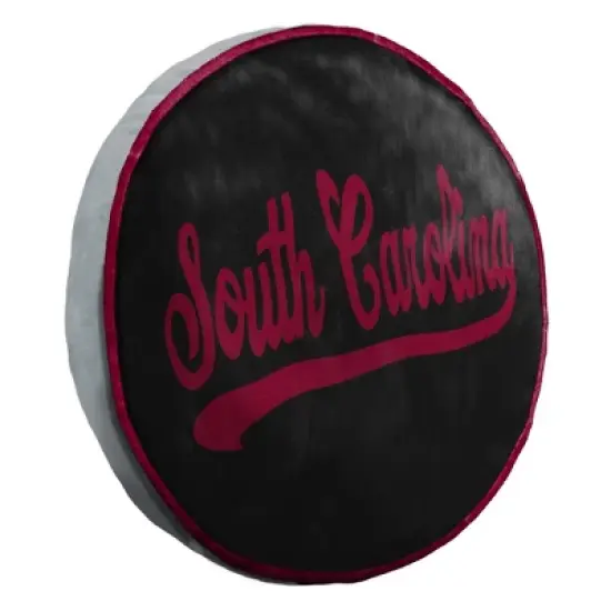 NCAA South Carolina Gamecocks 15" Circular Cloud Pillow image {1}