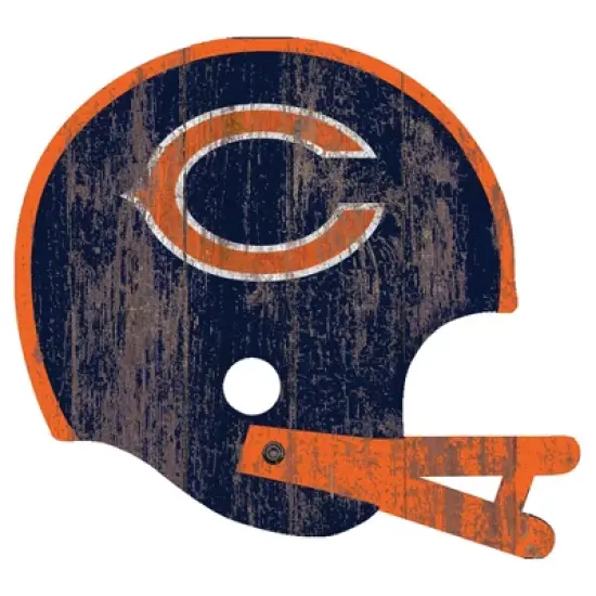 NFL Fan Creations Distressed Helmet Cutout Sign image {4}