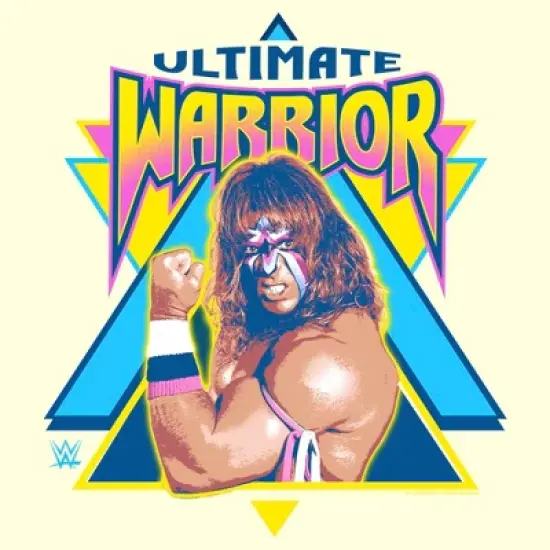 Men's WWE Ultimate Warrior Photo T-Shirt image {1}