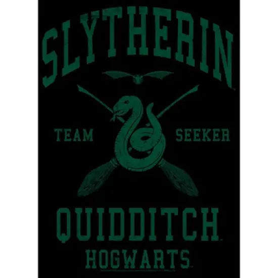 Men's Harry Potter Slytherin Quidditch Team Seeker Sweatshirt image {1}