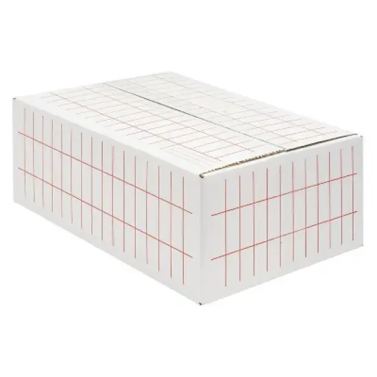 Scotch Packet Medium Mailing Box: Cardboard Shipping & Moving Box, 14" x 10", White, Flap Closure image {3}