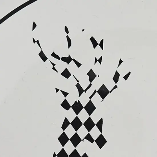 Split P Harlequin Deer Salad Plate Set image {2}