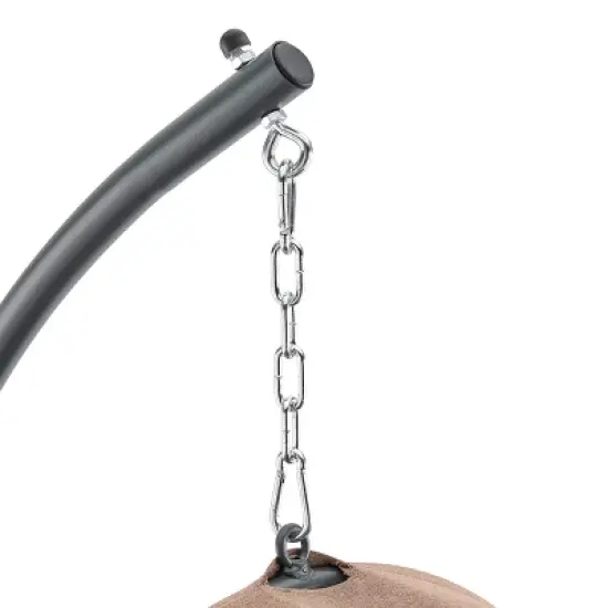 Barton Deluxe Hanging Chair w/Canopy Sun Shade Deep Cushion Lounge image {5}