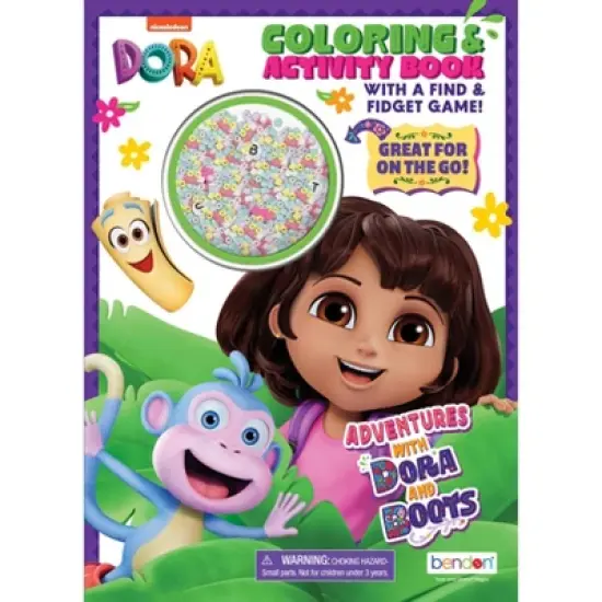 Dora Coloring & Activity with Find & Fidget Game Book image {5}