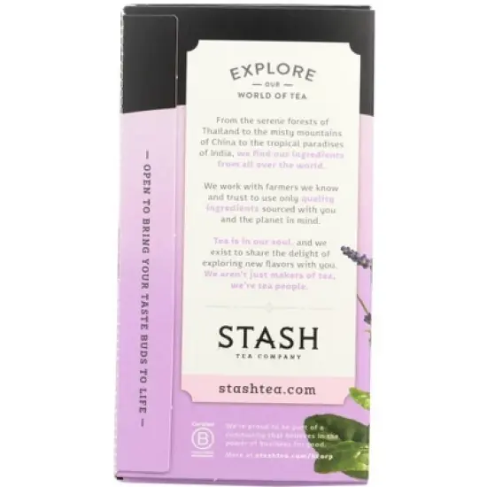 Stash Tea Black Breakfast In Paris Tea - Case of 6/18 Bags image {4}
