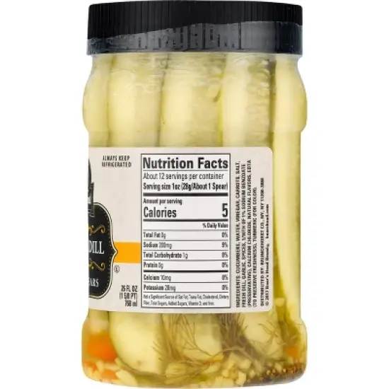 Boar's Head Dill Pickle Spears - 26oz image {2}