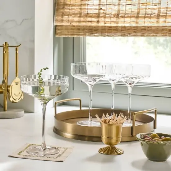 Brass Finish Toothpick Holder - Hearth & Hand&trade; with Magnolia image {1}