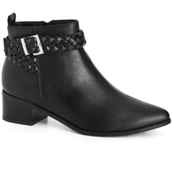 Women's Plus Size WIDE FIT Brady Ankle Boot - black | CITY CHIC image {5}