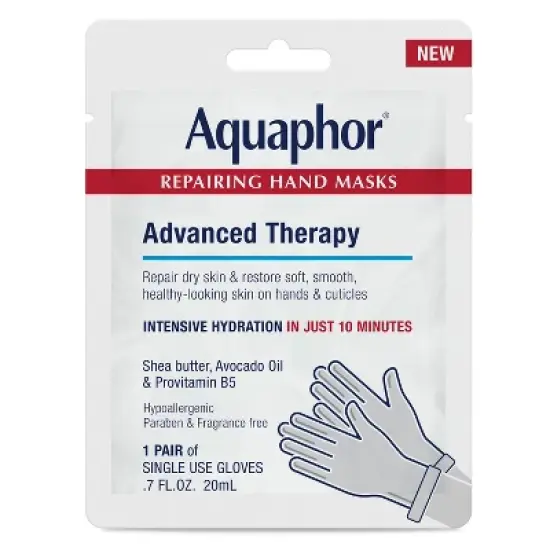 Aquaphor Advanced Therapy Repairing Hand Mask - 0.7 fl oz image {15}