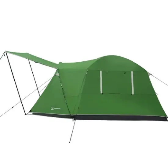 Wakeman Outdoors 4 Person Tent with Porch, Green image {12}