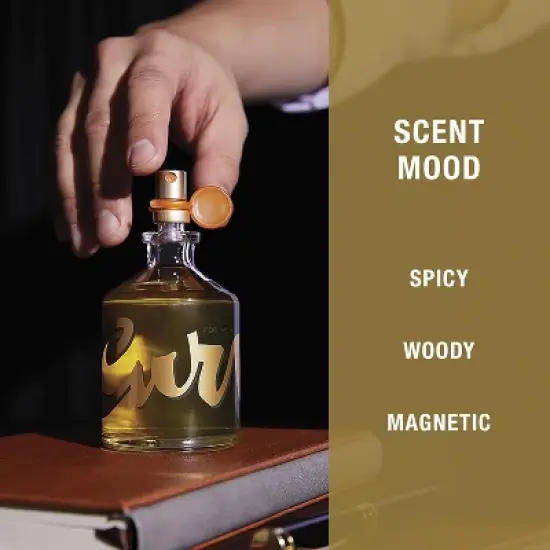 Curve Men's Cologne Fragrance Spray, Spicy Wood Magnetic Scent for Day or Night, 6.8 Fl Oz, Versatile Everyday Cologne image {2}