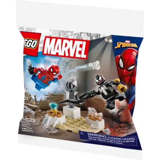 LEGO Marvel Venom's Museum Robbery Building Set 30707 image {2}