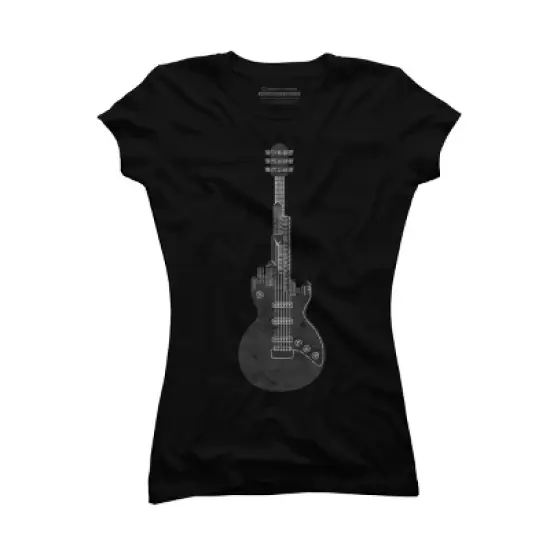 Junior's Design By Humans We Built This City By digsy T-Shirt image {2}