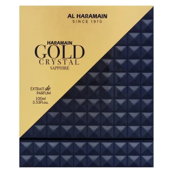 Gold Crystal Sapphire by Al Haramain for Unisex - 3.33oz image {2}