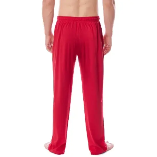 The Year Without a Santa Claus Mens' Heat Miser Snow Sleep Pajama Pants Red image {1}