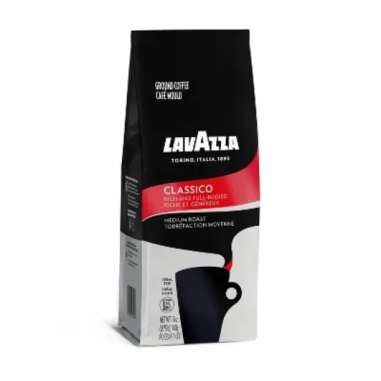Lavazza Classico Medium Roast Ground Coffee - 12oz image {1}