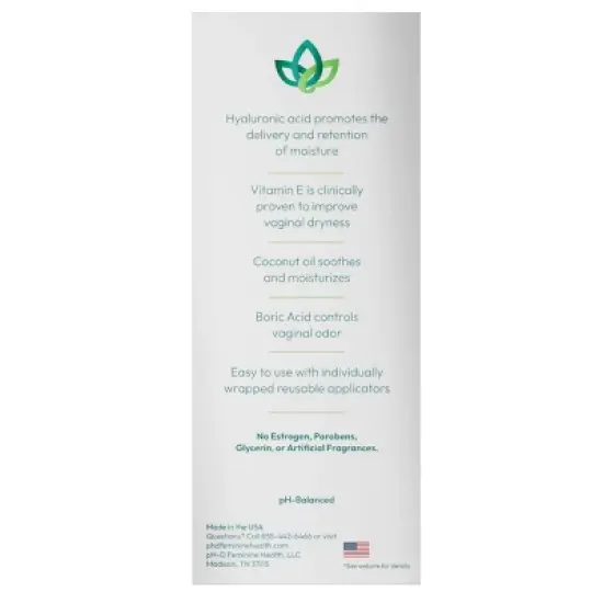 pH-D Feminine Health Boric Acid Moisturizing Gel - 14ct image {3}