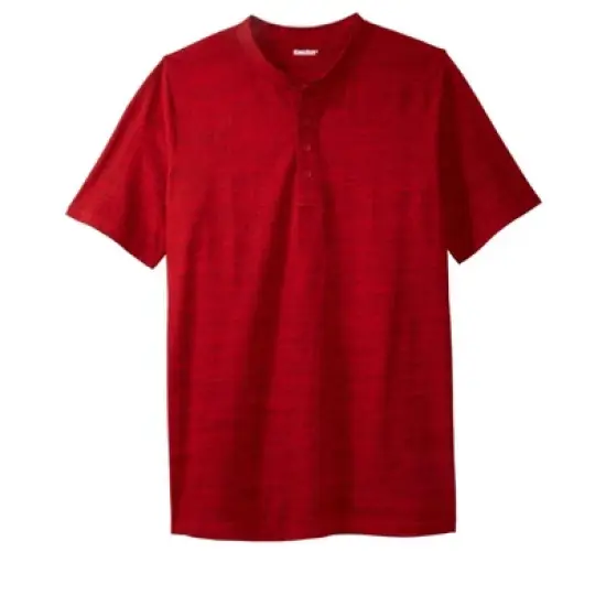 KingSize Men's Big & Tall Shrink-Less&trade; Lightweight Henley T-Shirt Henley Shirt image {14}