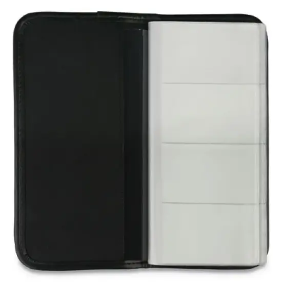 Universal Business Card Holder, Black, 4.75" x 10.13" image {2}