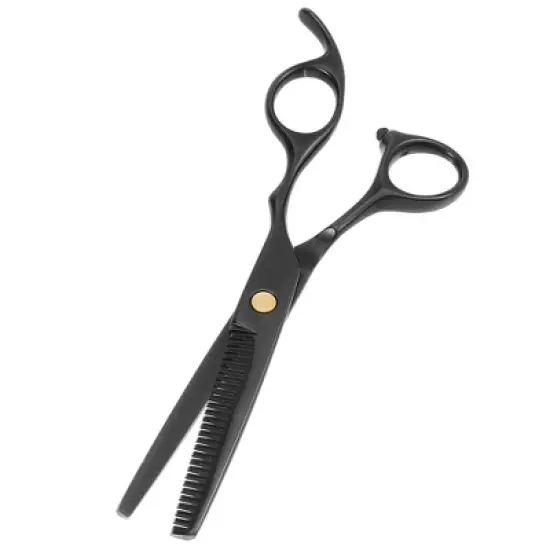 Unique Bargains Portable Thinning Scissors for Long Short Thick Hard Soft Hair for Men Women 6.69 Inch Length image {2}