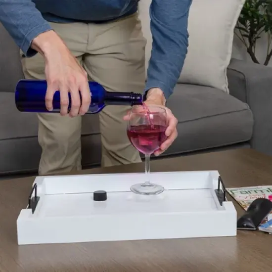 Cornucopia Brands Plastic Wine Bottles, 10pk; Bordeaux-Style Wine Bottles w/ Screw Caps and Seals image {3}