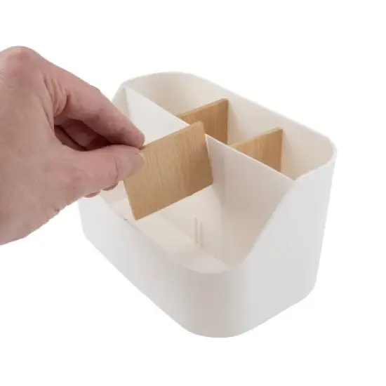 Thinkspace 5 Compartment Storage White image {3}