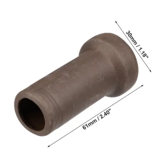 Unique Bargains Resin Aquarium Fish Tank Decoration Hideaway Rock Cave Brown 2.40x1.18 Inches image {3}