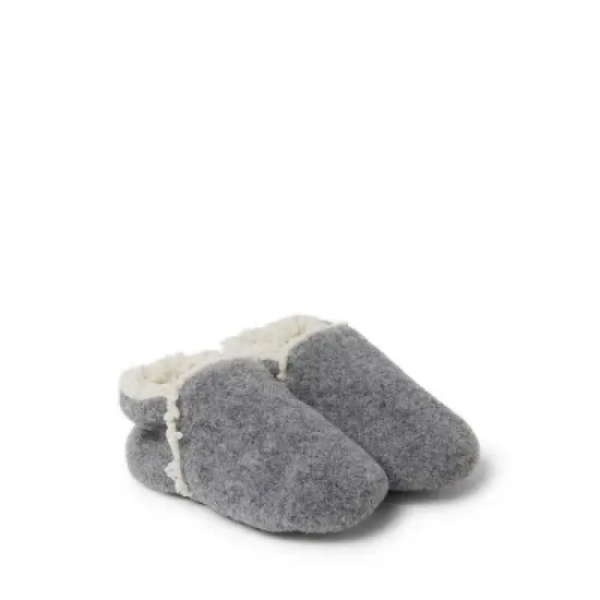 Dearfoams Kid's Baby Emerson Felted Closed Back Slipper image {1}