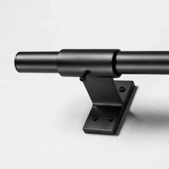 Steel Curtain Rod Matte Black - Hearth & Hand with Magnolia image {5}