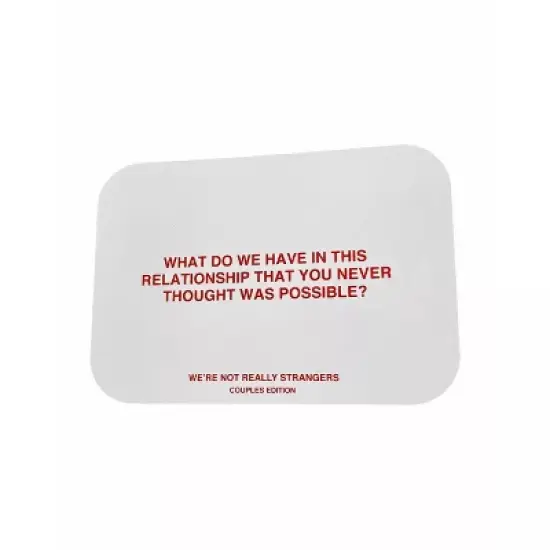 We're Not Really Strangers Game Couples Edition image {4}