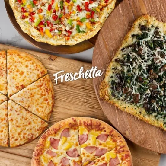 Freschetta Four Cheese Medley Gluten Free Thin Crust Frozen Pizza - 17.5oz image {6}