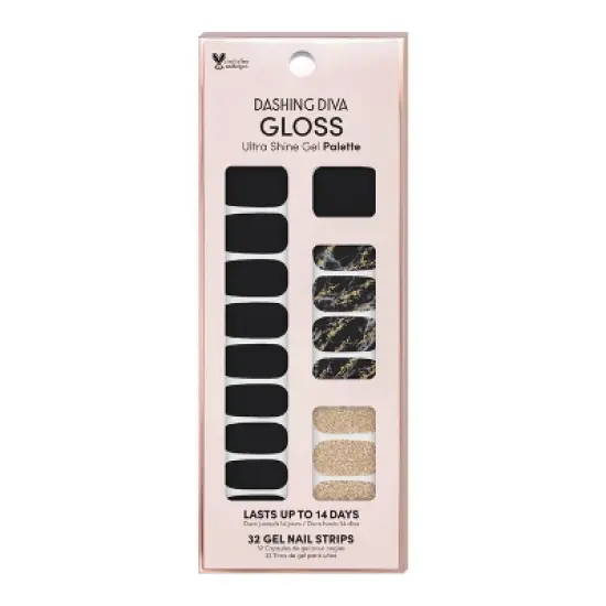 Dashing Diva Gloss Palette Gel Nail Polish Strips - 32ct image {8}
