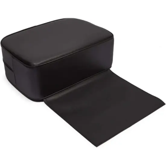 Okuna Outpost Black Waterproof Child Booster Seat Cushion for Baby Kids, Hair Salon Chair for Children's Haircuts image {2}