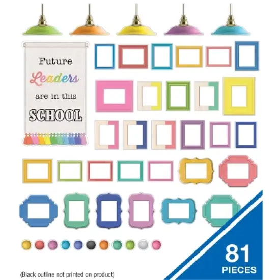 Carson Dellosa Education Future Leaders Bulletin Board Set (81 pieces) image {1}