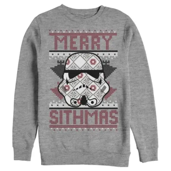 Men's Star Wars Christmas Merry Sithmas Sweatshirt image {2}