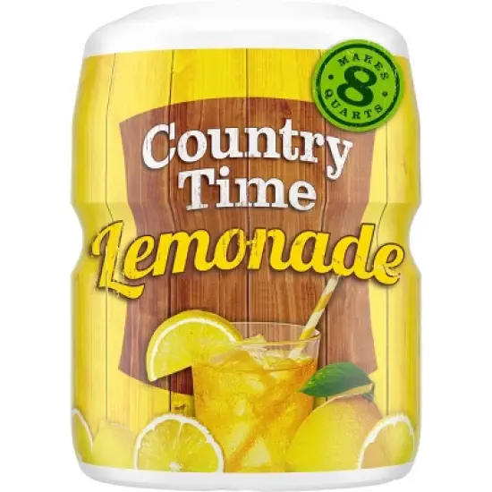 Country Time Lemonade Drink Mix - 19oz Canister image {9}