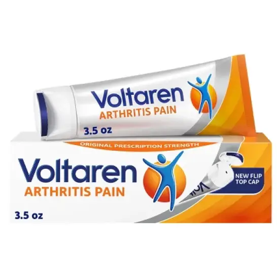 Voltaren Diclofenac Sodium Topical Arthritis Pain Relief Gel Tube image {13}