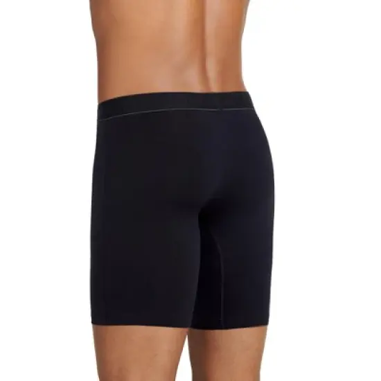 Jockey Men's Chafe Proof Pouch Cotton Stretch 8.5" Long Leg Box image {1}