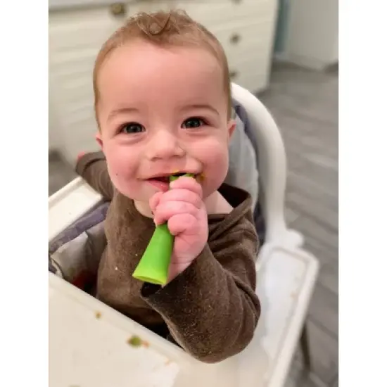 Olababy Advanced Training Set with Silicone Steam Bowl & Training Spoon image {9}