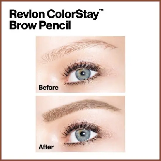 Revlon Colorstay Brow Pencil - Waterproof with Angled Tip image {4}