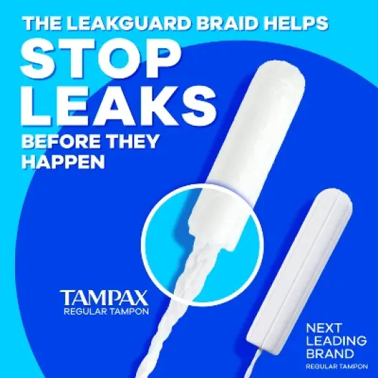 Tampax Pearl Triple Pack Tampons - Regular/Super/Super Plus/ - Unscented image {3}
