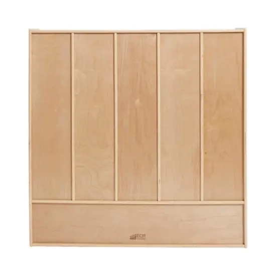 ECR4Kids Streamline 5-Section Coat Locker, Classroom Furniture, Natural image {4}