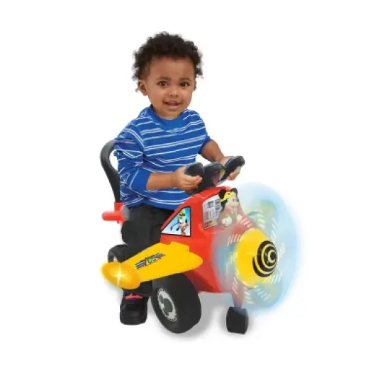 Disney Kiddieland Mickey Plane Ride-On image {3}