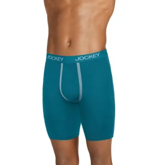 Jockey Men's Chafe Proof Pouch Ultra Soft Modal 8.5" Long Leg B image {9}