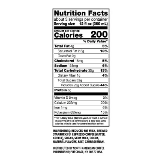 Starbucks Caffe Mocha Iced Espresso - 40 fl oz image {4}