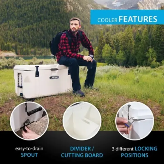 Lifetime 115 Quart High Performance Polyethylene Cooler image {3}