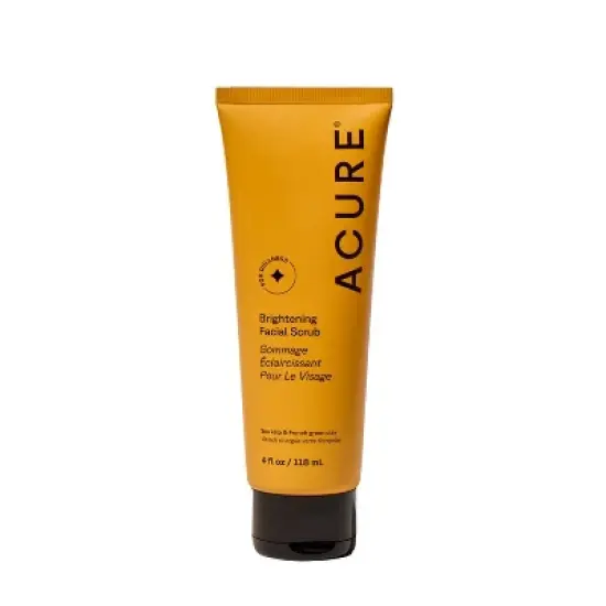 Acure Brightening Facial Scrub - Unscented - 4 fl oz image {7}