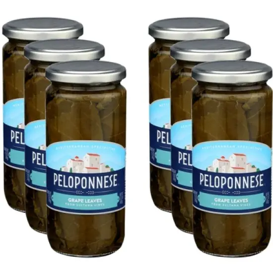 Peloponese Grape Leaves - Case of 6 - 8.5 oz image {2}
