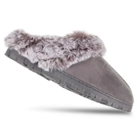 Jessica Simpson Womens Micro-Suede Clog Slipper image {4}