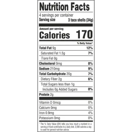 Taco Bell Mild Taco Shells - 4.8oz image {8}